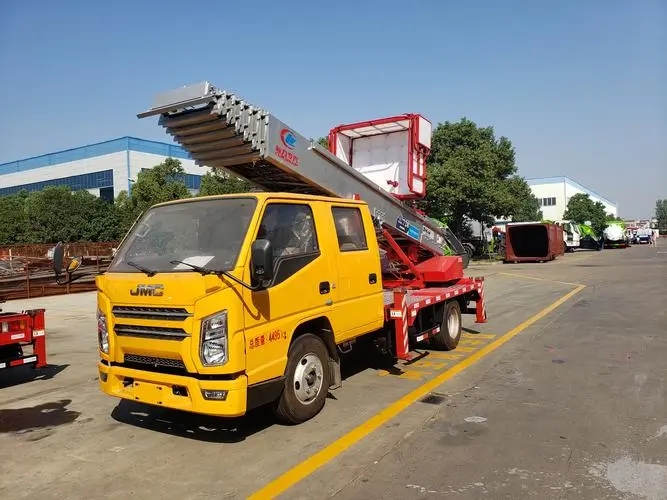 湖南附近云梯车出租 砂石搬运